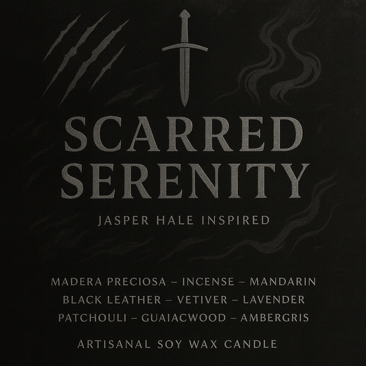 Bougie "Scarred Serenity" Jasper Hale - Livraison