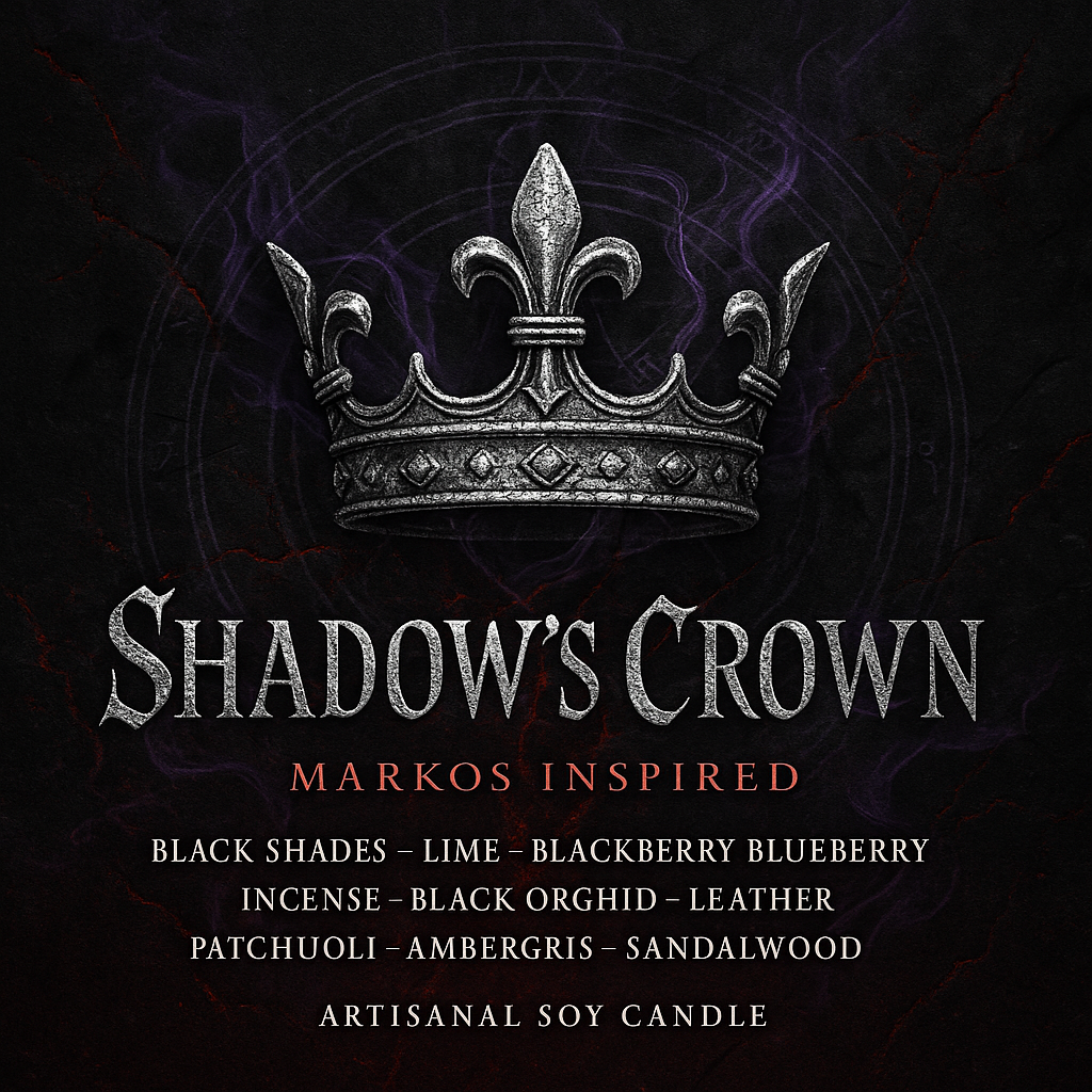 Bougie "Shadow's Crown" Markos - Livraison