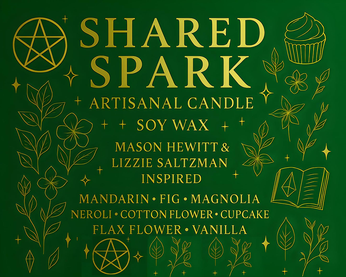 Bougie "Shared Spark" Mason Hewitt et Lizzie Saltzman - Livraison
