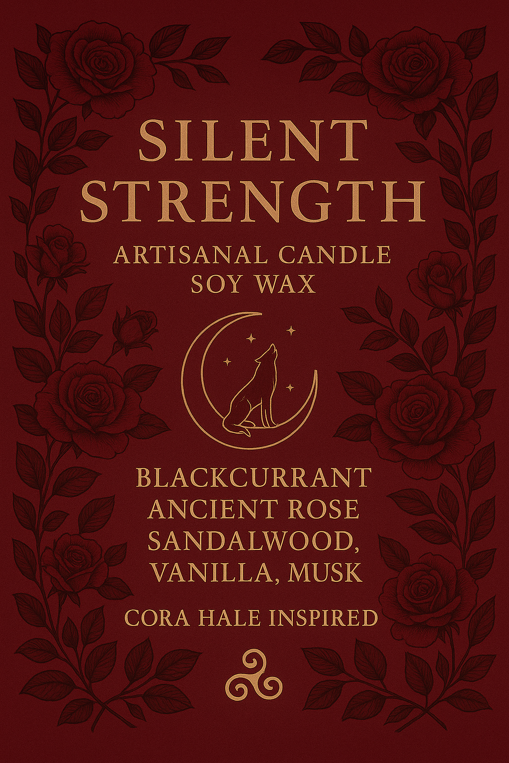 Bougie "Silent Strength" Cora Hale - Livraison