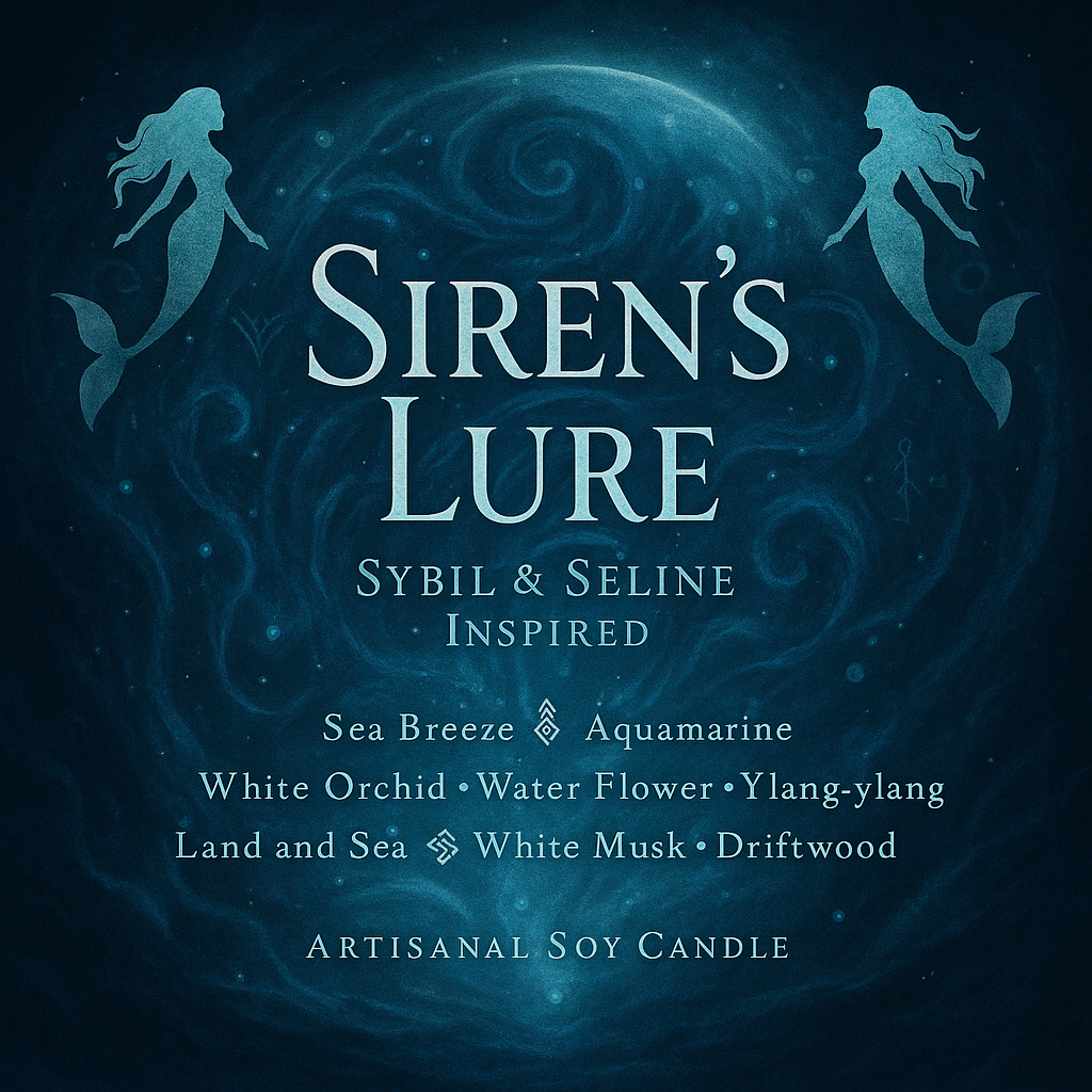 Bougie "Siren's Lure" Sybil et Seline - Livraison