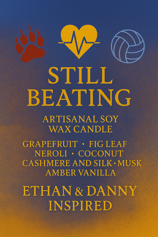 Bougie "Still Beating" Danny Mahealani et Ethan Steiner - Livraison