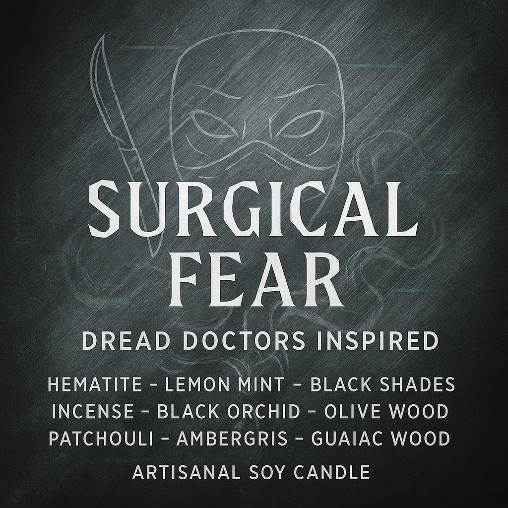 Bougie "Surgical Fear" Dread Doctors Edition - Livraison