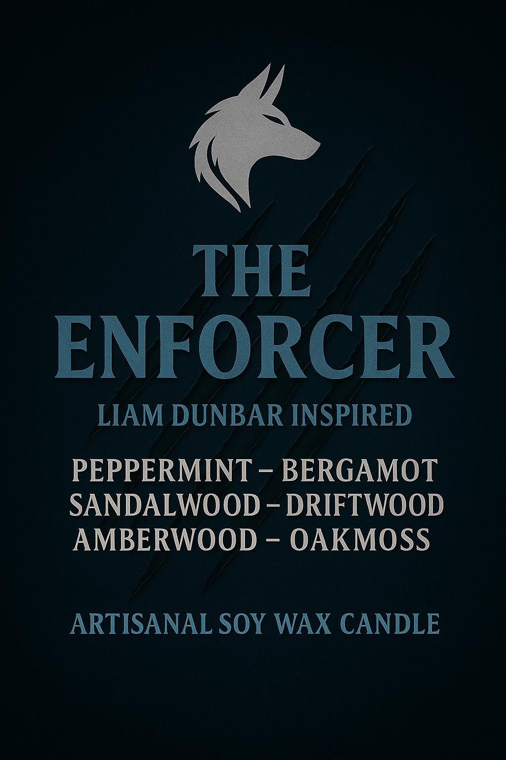 Bougie "The Enforcer" Liam Dunbar - Précommande Convention