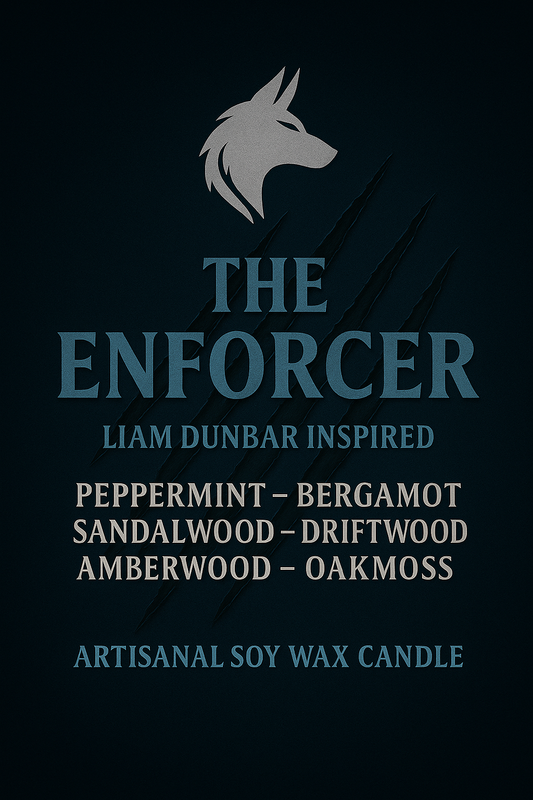 Bougie "The Enforcer" Liam Dunbar - Livraison