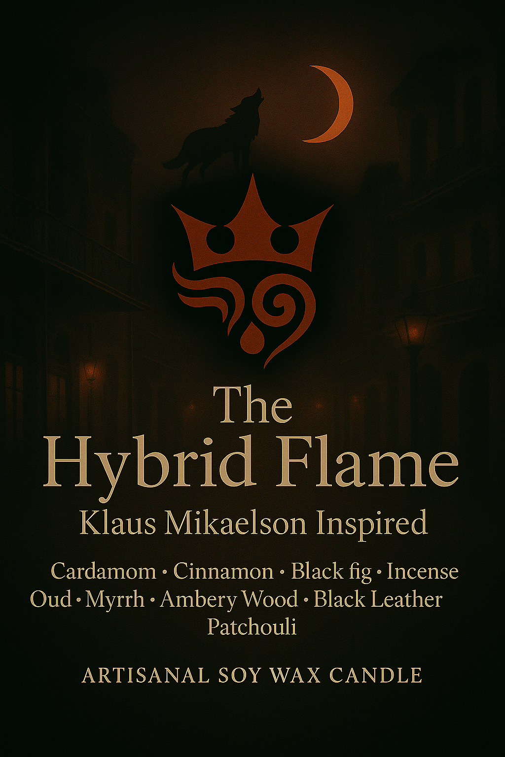 Bougie "The Hybrid Flame" Klaus Mikaelson - Livraison