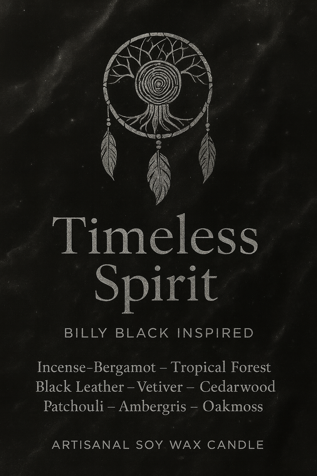 Bougie "Timeless Spirit" Billy Black - Livraison