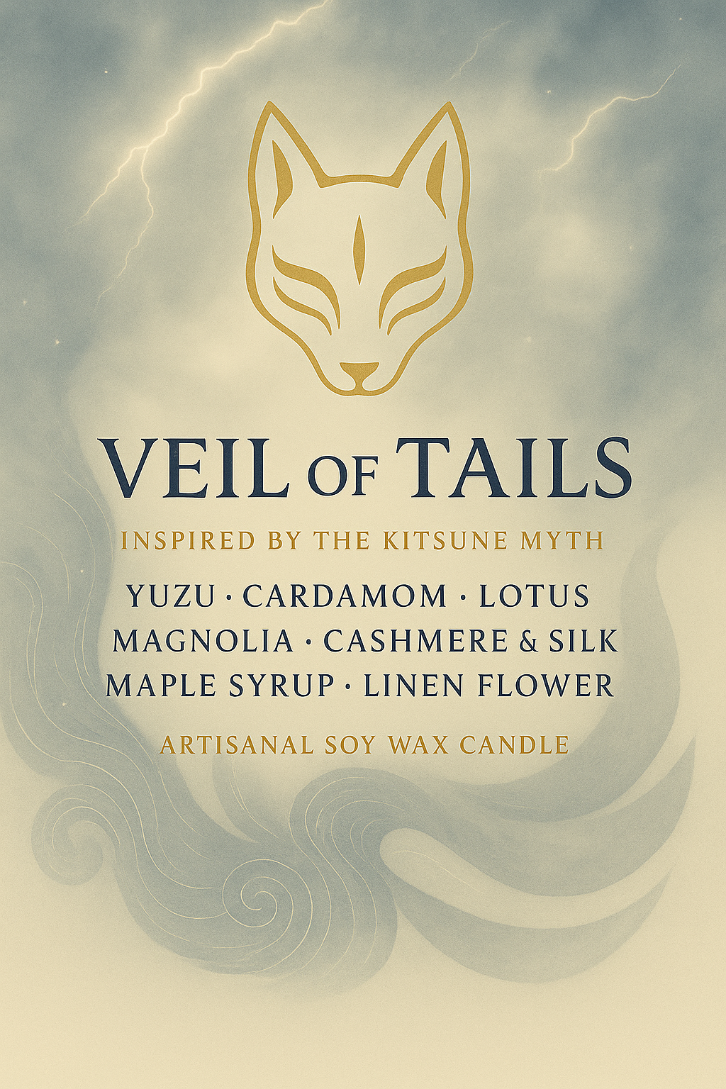 Bougie "Veil of Tails" Kitsune Edition - Précommande Convention