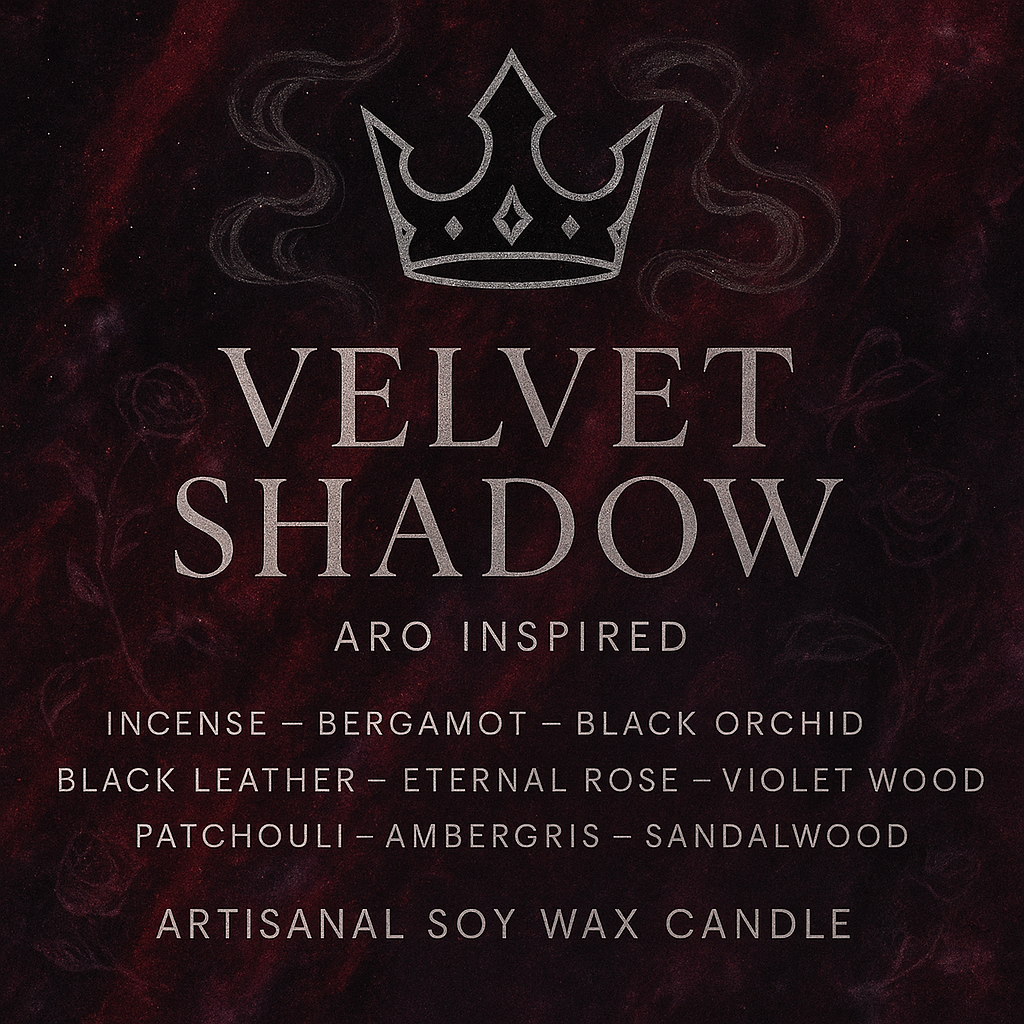 Bougie "Velvet Shadow" Aro - Livraison