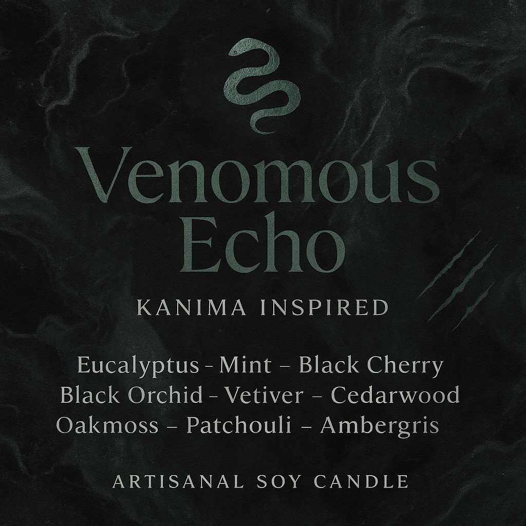 Bougie "Venomous Echo" Kanima Edition - Livraison
