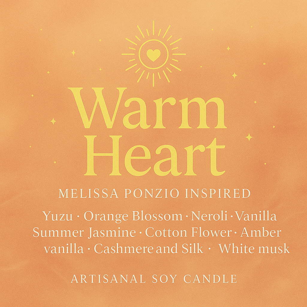 Bougie "Warm Heart" Melissa Ponzio - Précommande convention