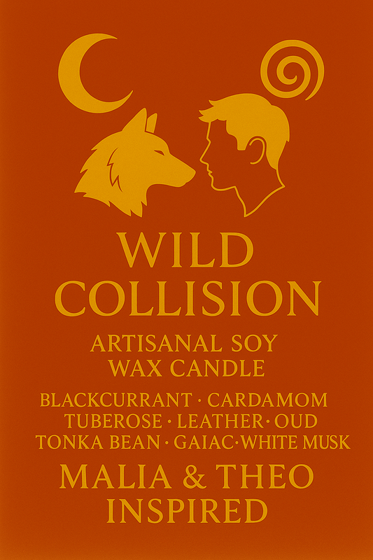 Bougie "Wild Collision" Malia Tate et Theo Raeken - Livraison
