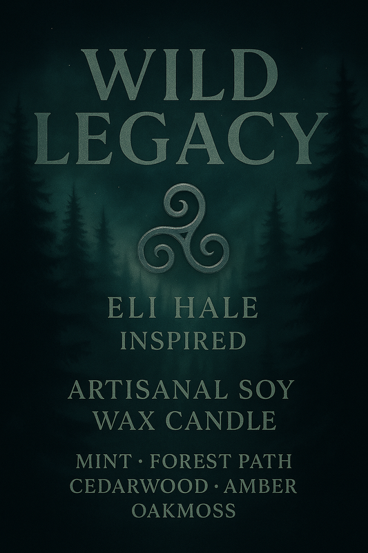 Bougie "Wild Legacy" Eli Hale - Livraison