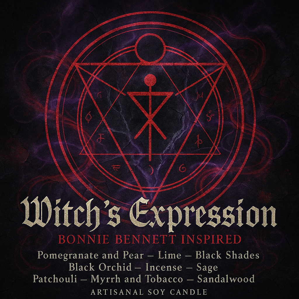 Bougie "Witch's Expression" Bonnie Bennett - Livraison