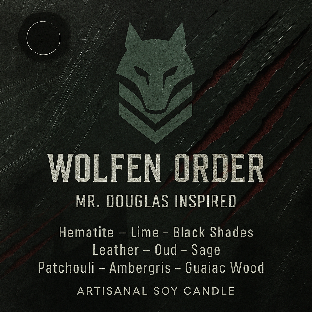 Bougie "Wolfen Order" Mr Douglas - Livraison
