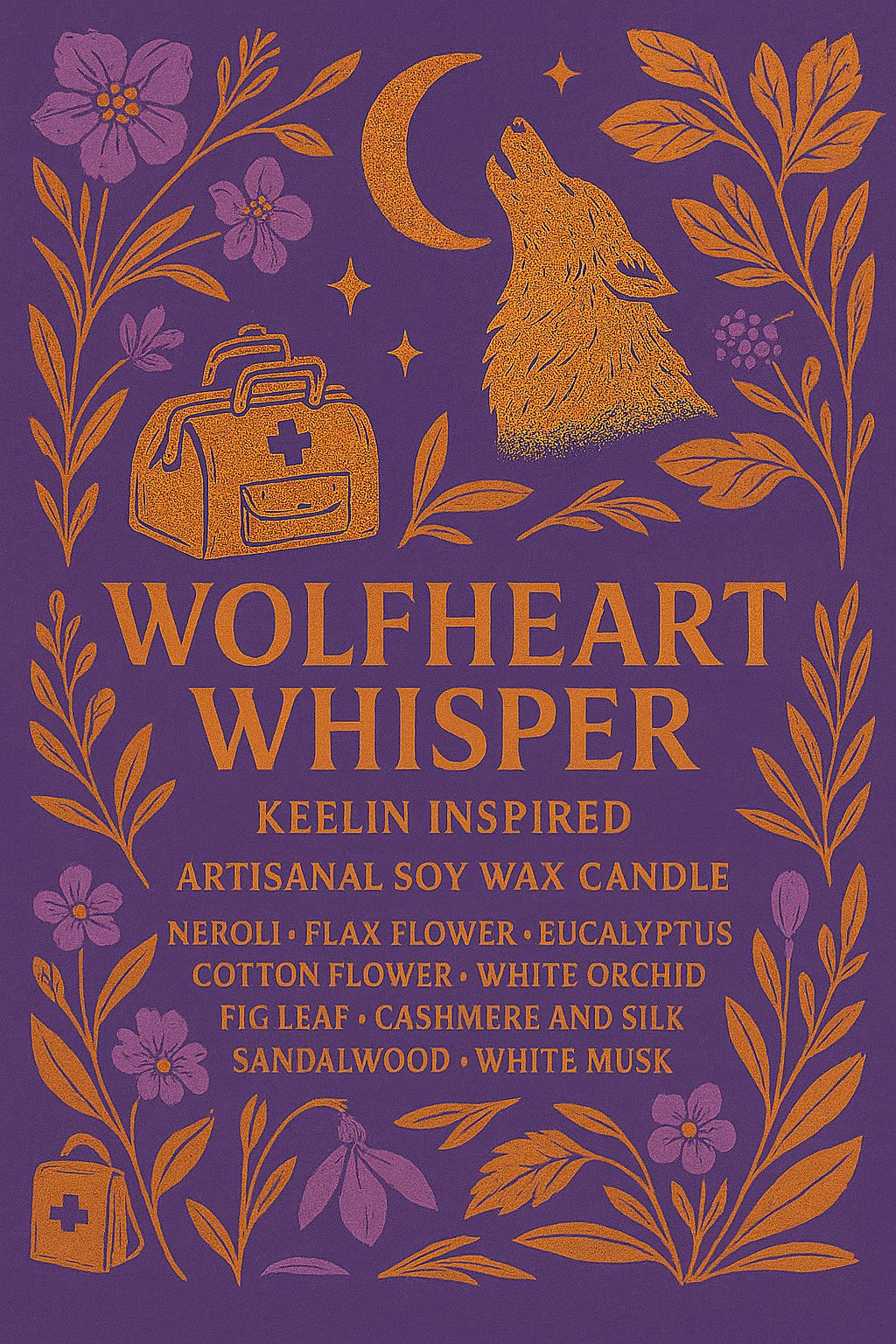 Pack Duo Bougies "Fused Calm x Wolfheart Whisper" - Livraison