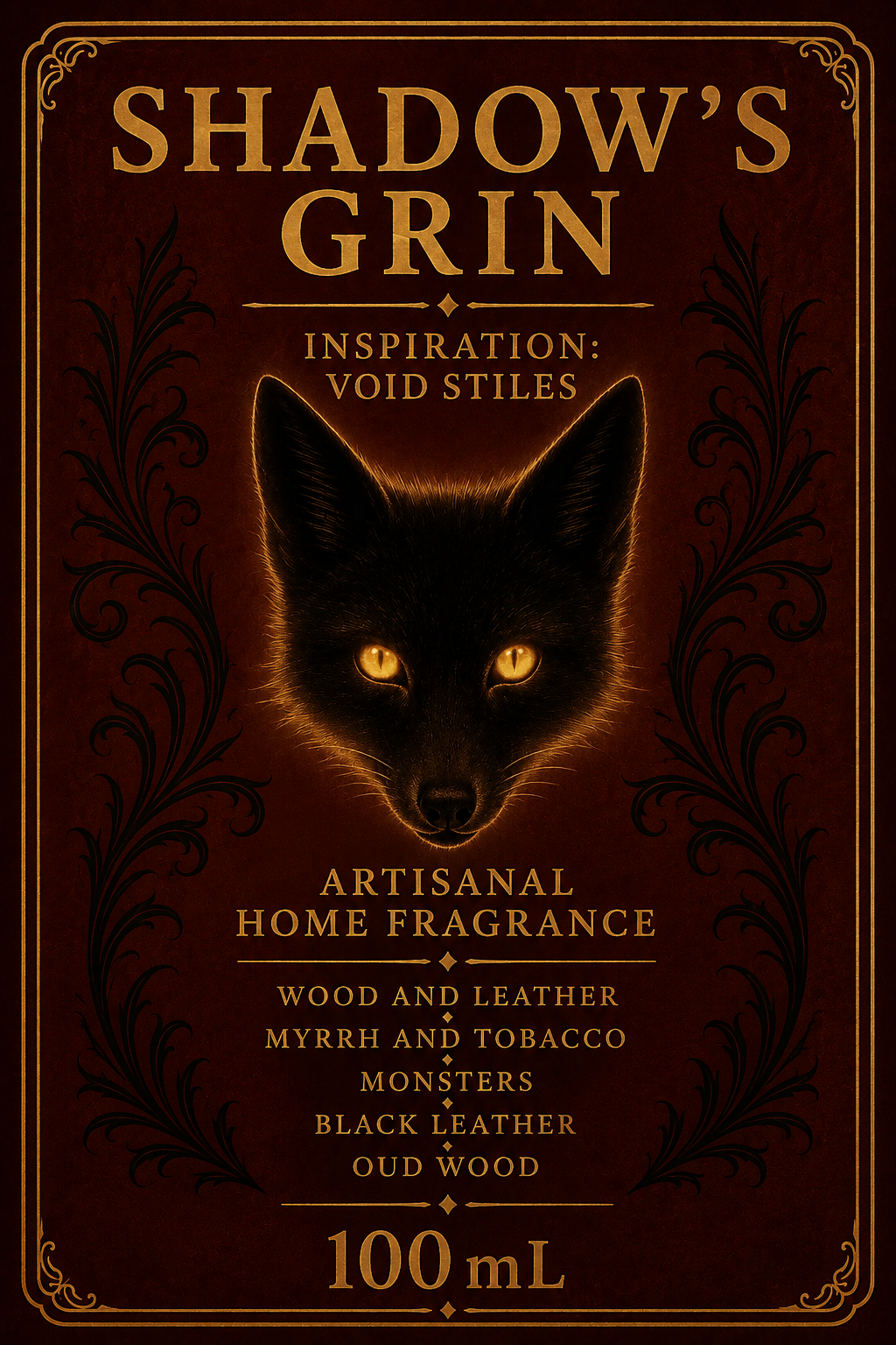 Brume d'Intérieur "Shadow's Grin" Void Stiles - Précommande convention