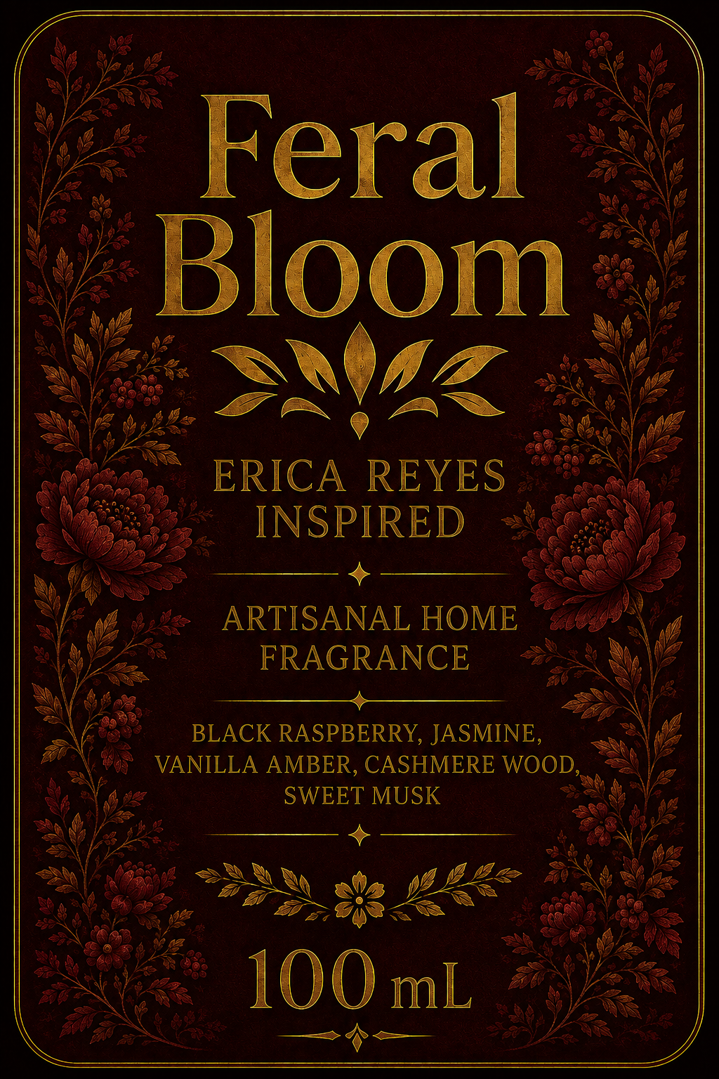 Brume d'intérieur "Feral Bloom" Erica Reyes - Précommande Convention