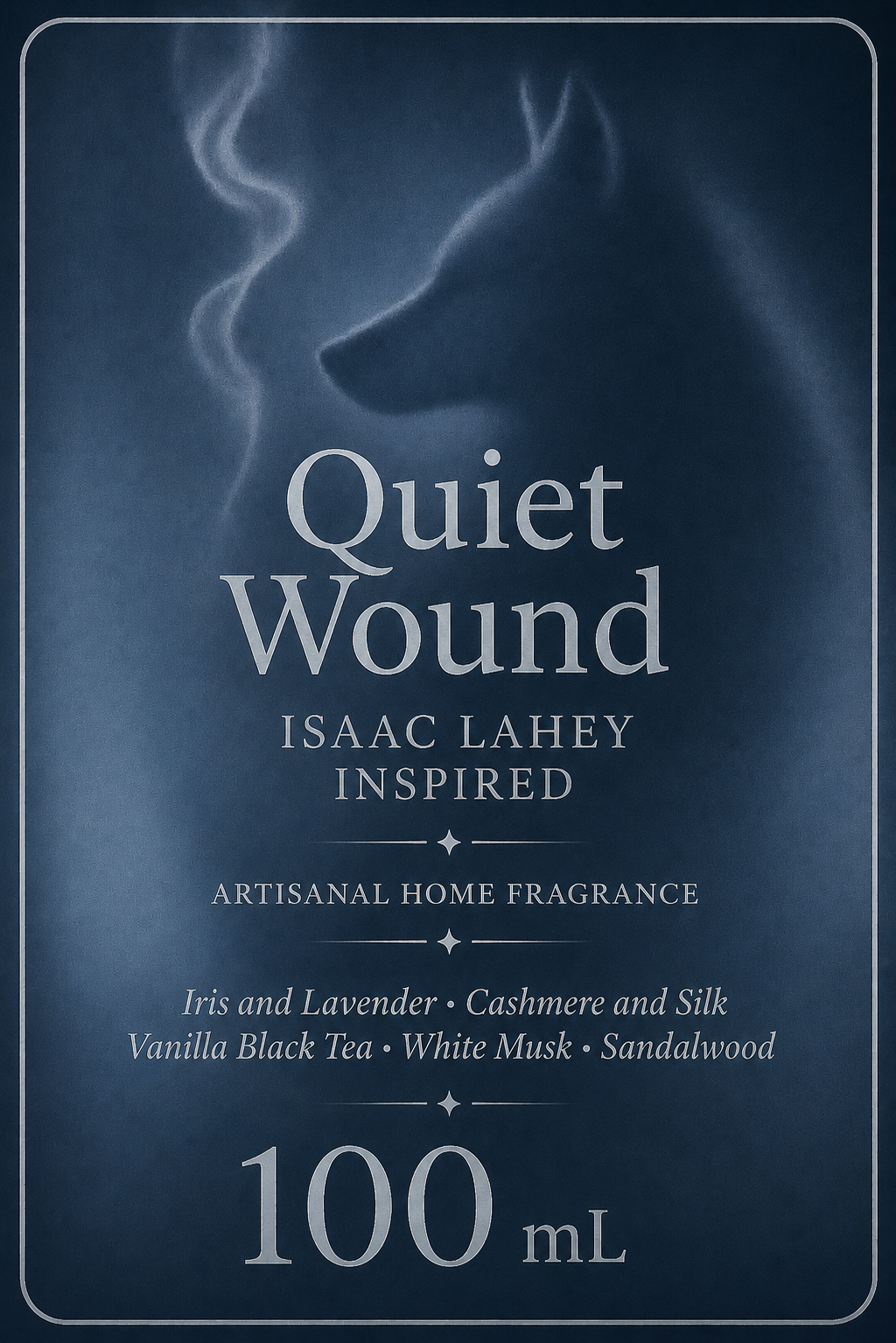 Brume d'intérieur "Quiet Wound" Isaac Lahey - Précommande Convention