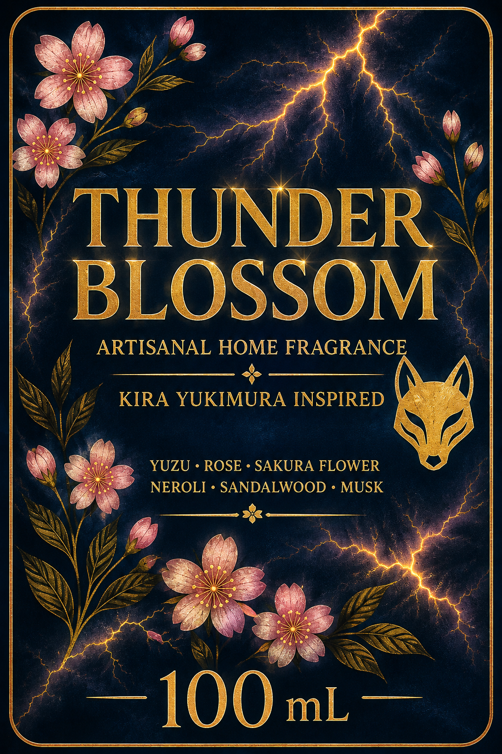 Brume d'intérieur "Thunder Blossom" Kira Yukimura - Précommande Convention