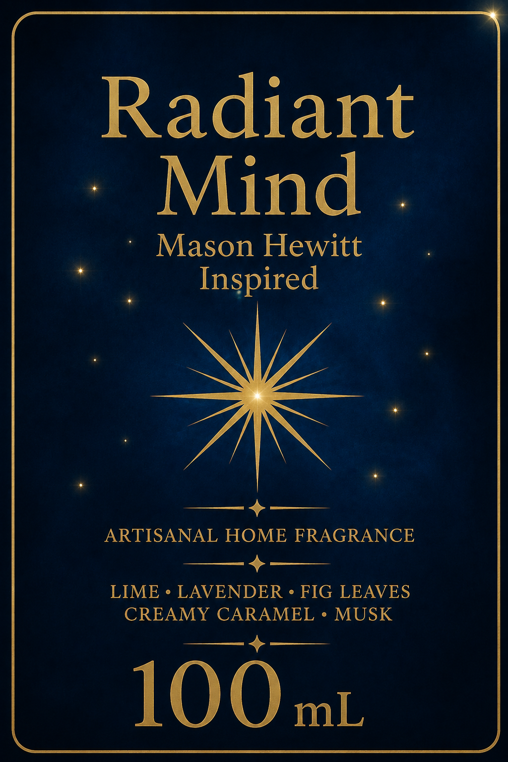 Brume d'intérieur "Radiant Mind" Mason Hewitt - Précommande Convention