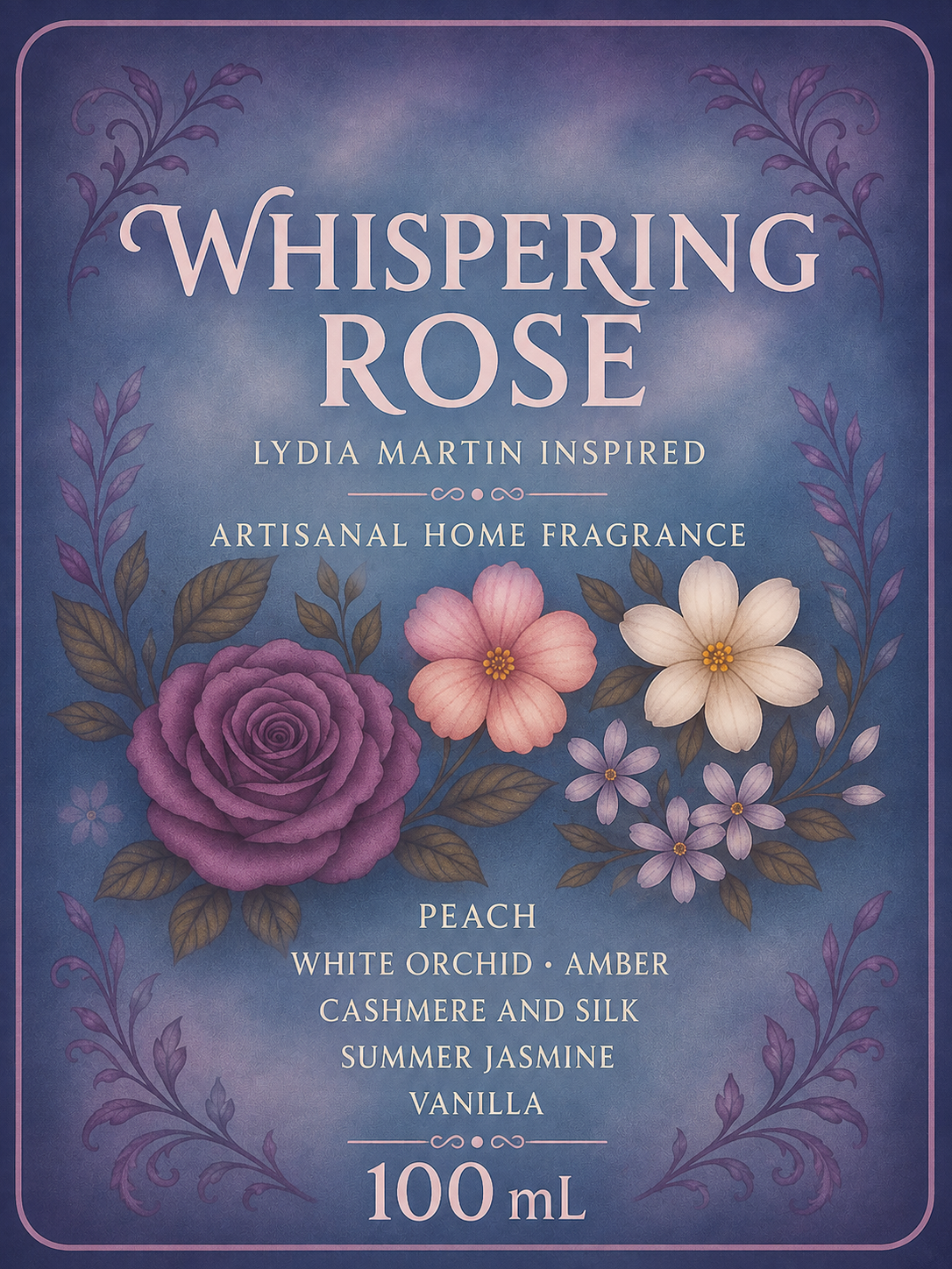 Brume d'intérieur "Whispering Rose" Lydia Martin - Précommande Convention