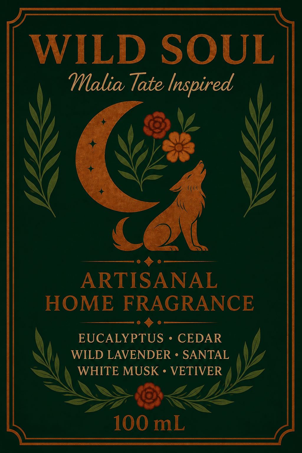 Brume d'intérieur "Wild Soul" Malia Tate - Précommande Convention