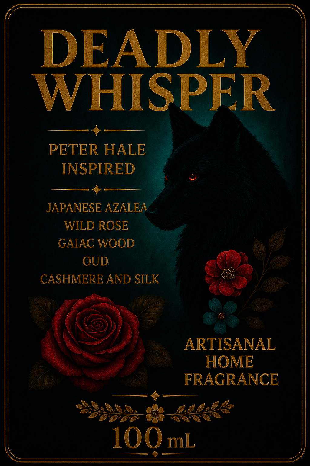 Brume d'intérieur "Deadly Whisper" Peter Hale - Précommande Convention