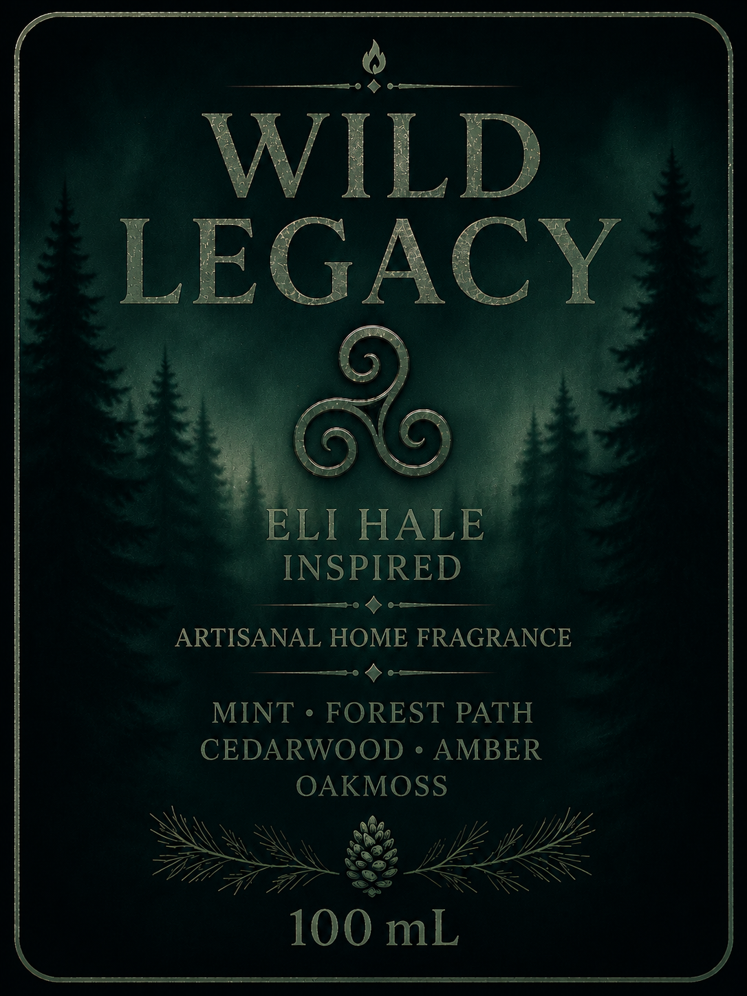 Brume d'intérieur "Wild Legacy" Eli Hale - Précommande Convention