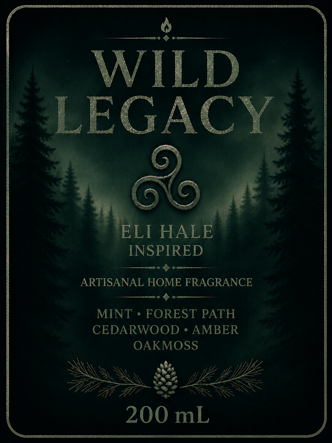 Brume d'intérieur "Wild Legacy" Eli Hale - Précommande Convention