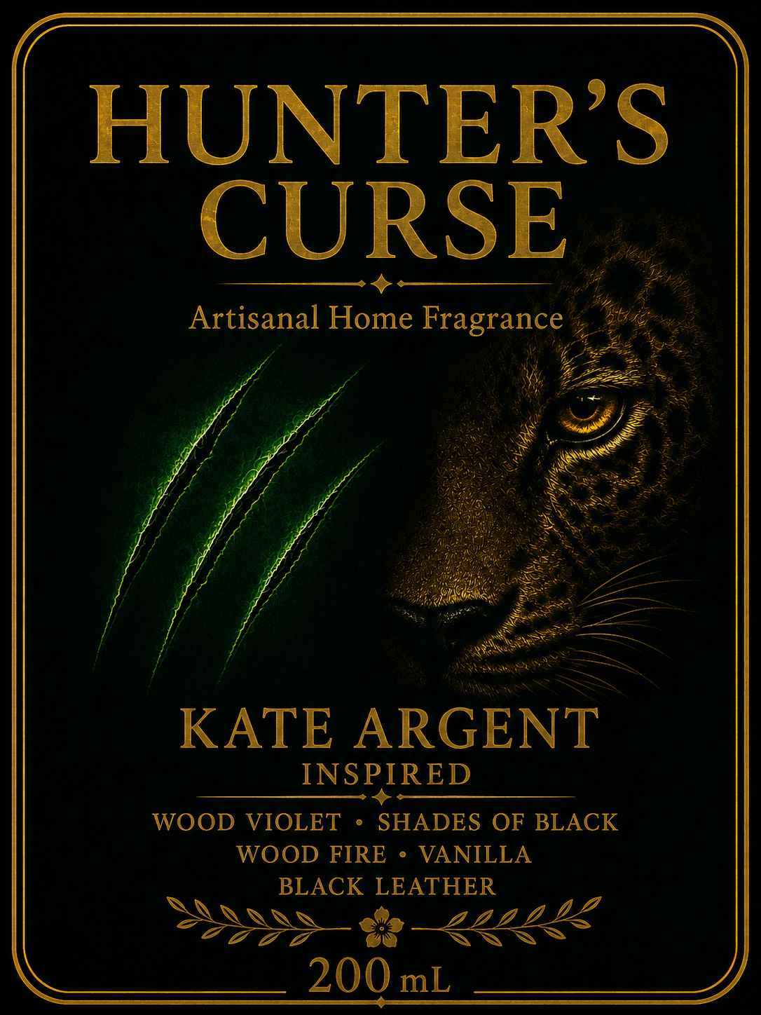 Brume d'intérieur "Hunter's Curse" Kate Argent - Précommande Convention