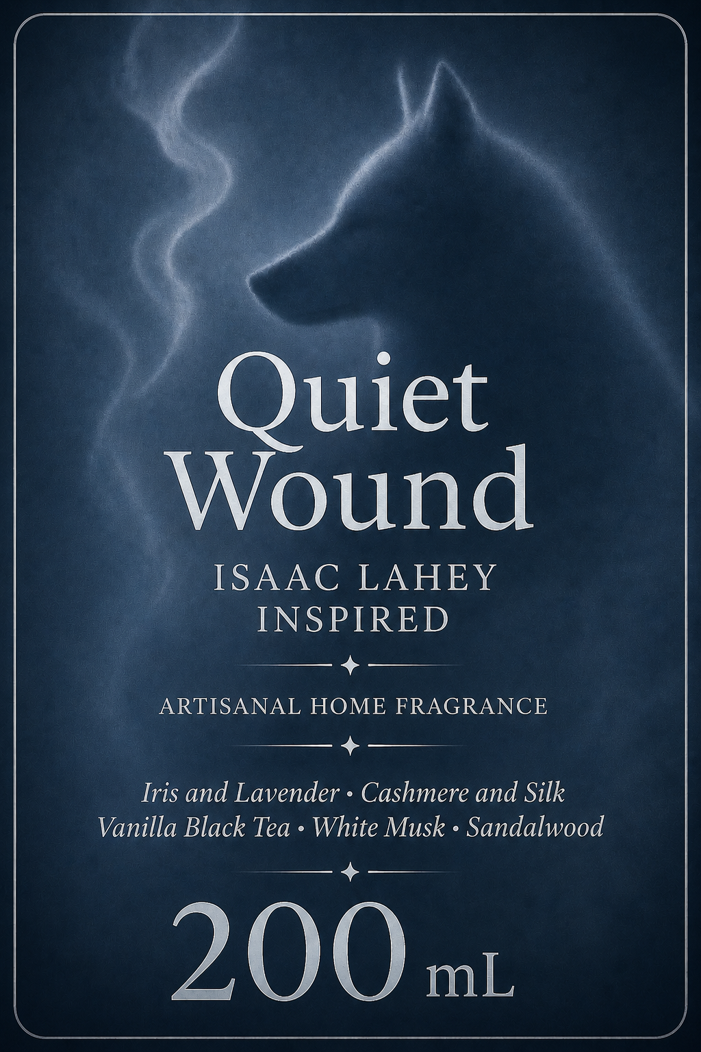 Brume d'intérieur "Quiet Wound" Isaac Lahey - Précommande Convention