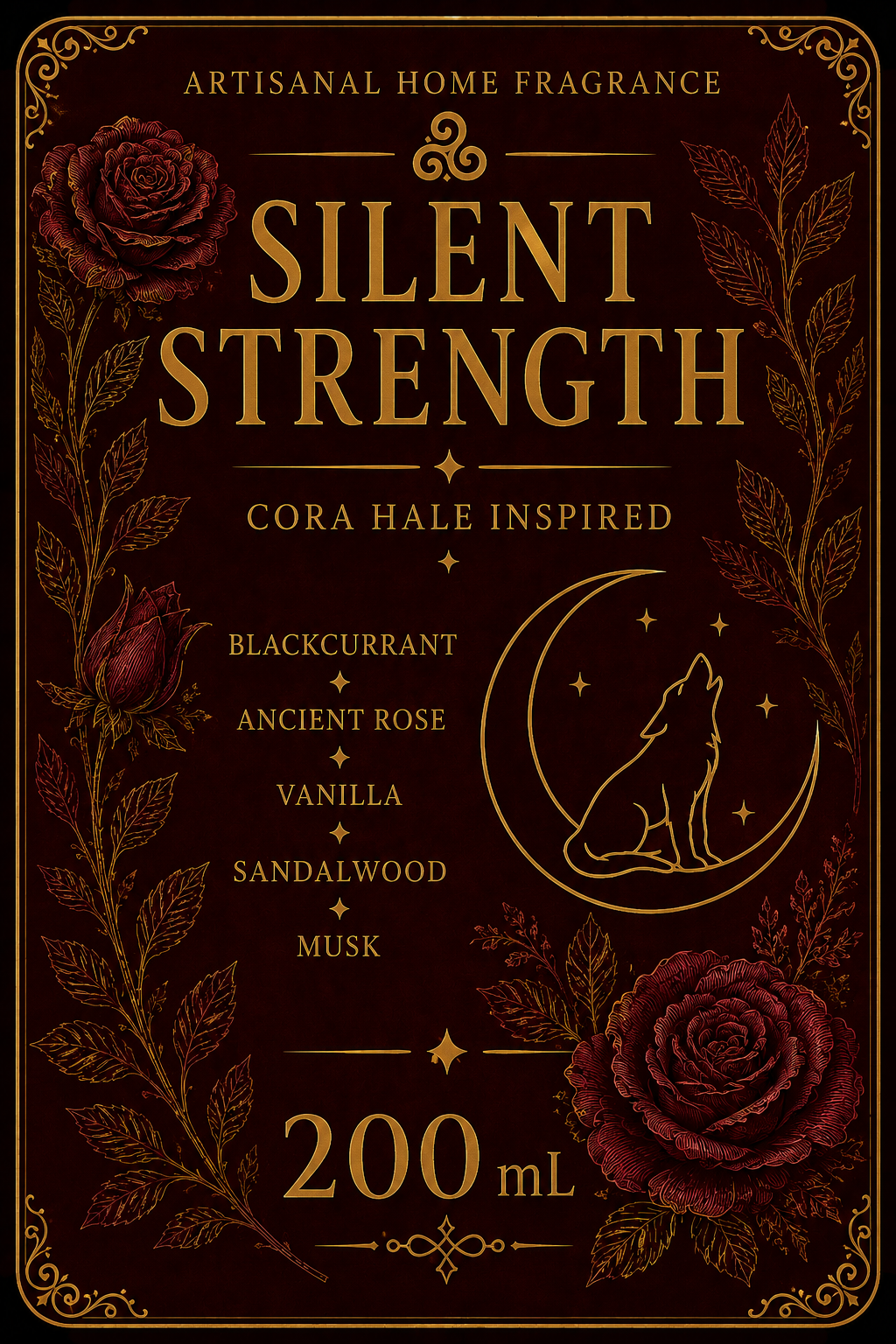 Brume d'intérieur "Silent Strength" Cora Hale - Précommande Convention