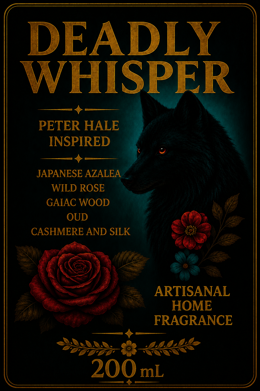 Brume d'intérieur "Deadly Whisper" Peter Hale - Précommande Convention