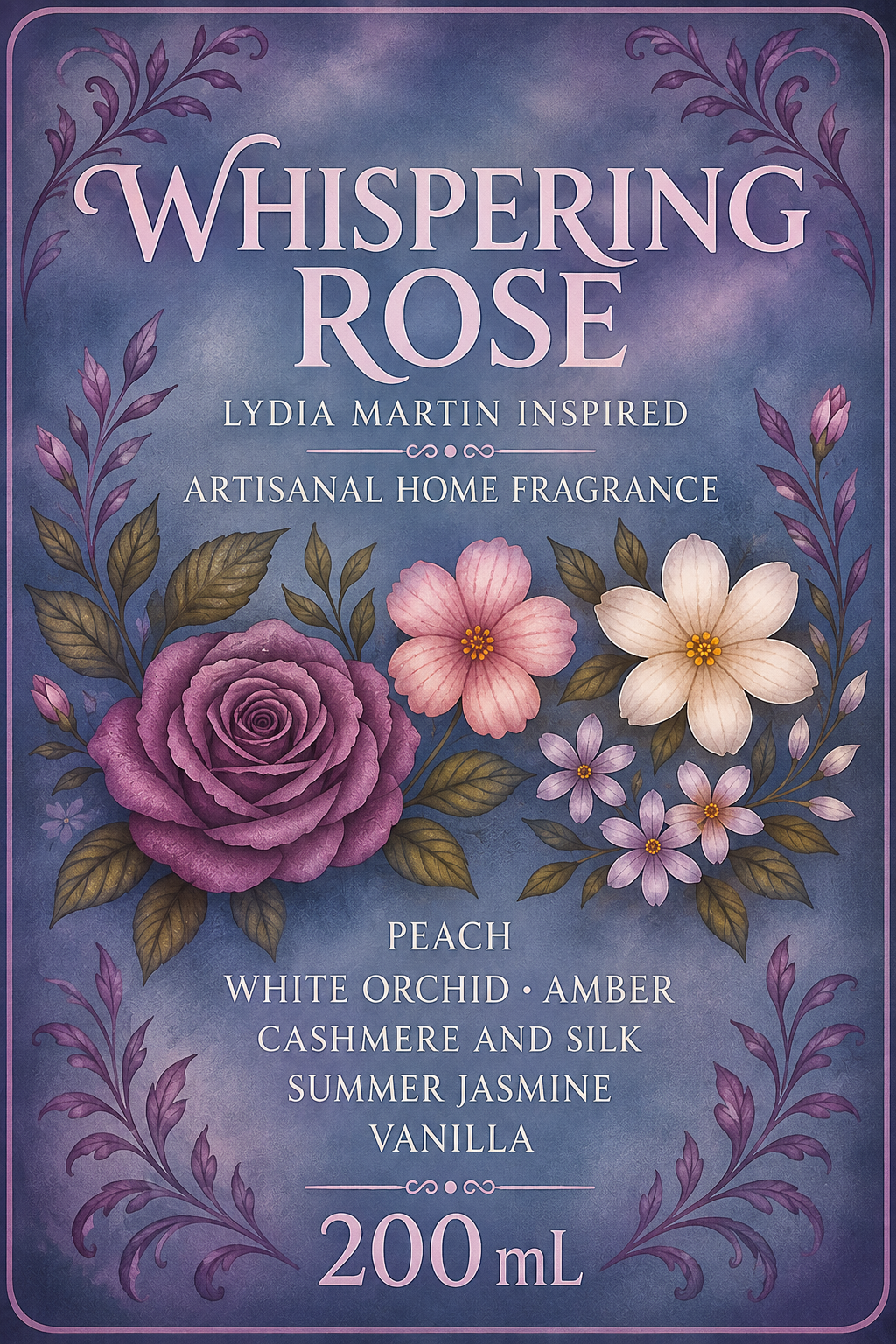 Brume d'intérieur "Whispering Rose" Lydia Martin - Précommande Convention