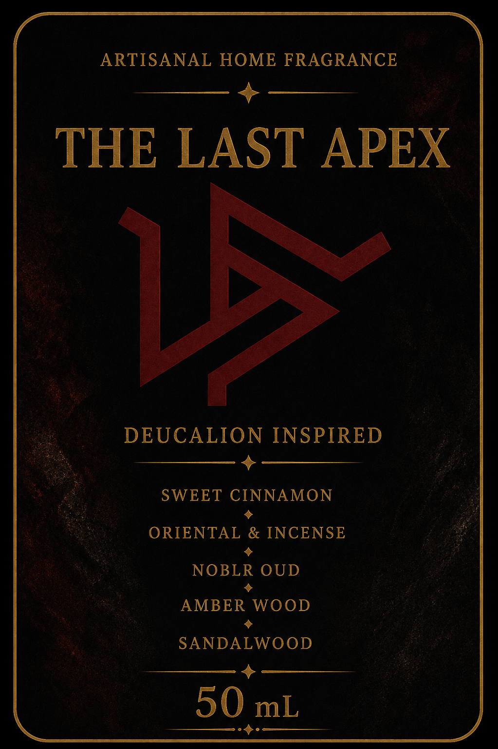 Brume d'intérieur "The Last Apex" Deucalion - Précommande Convention