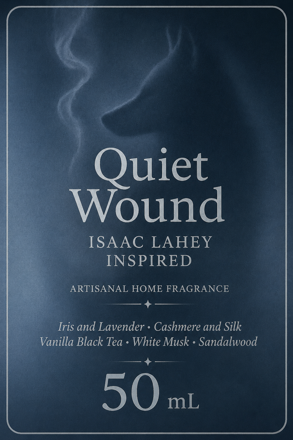 Brume d'intérieur "Quiet Wound" Isaac Lahey - Précommande Convention