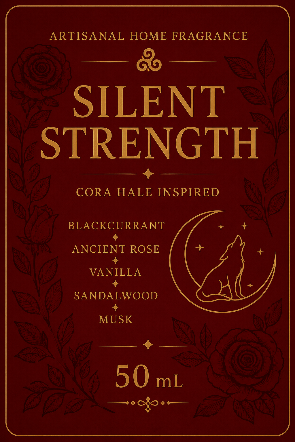 Brume d'intérieur "Silent Strength" Cora Hale - Précommande Convention