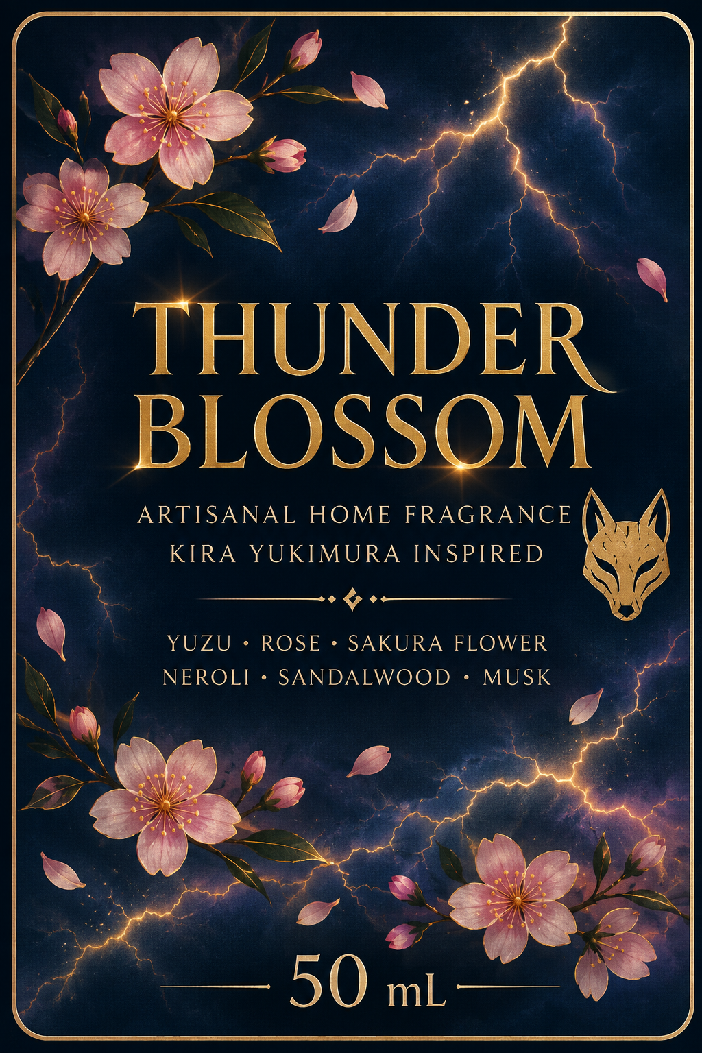 Brume d'intérieur "Thunder Blossom" Kira Yukimura - Précommande Convention
