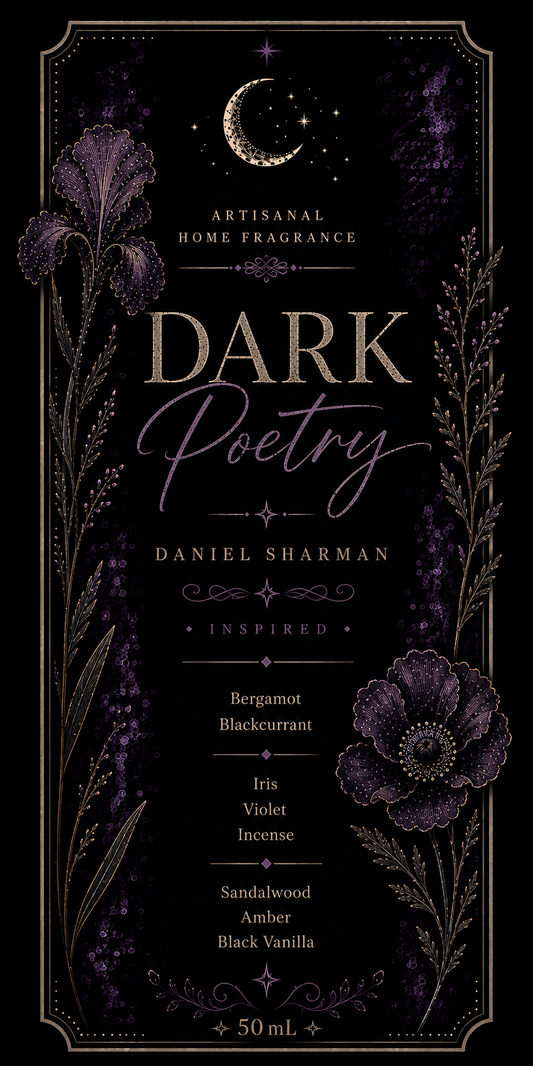 Brume d'intérieur "Dark Poetry" Daniel Sharman - Limited Edition WIP 4 - Précommande Convention