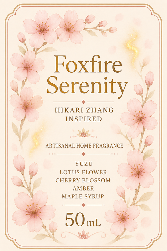 Brume d'intérieur "Foxfire Serenity" Hikari Zhang - Précommande Convention