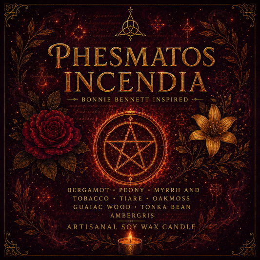 Bougie "Phesmatos Incendia" Bonnie Bennett - Livraison