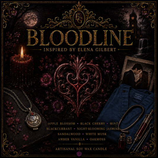 Bougie "Bloodline" Elena Gilbert - Livraison