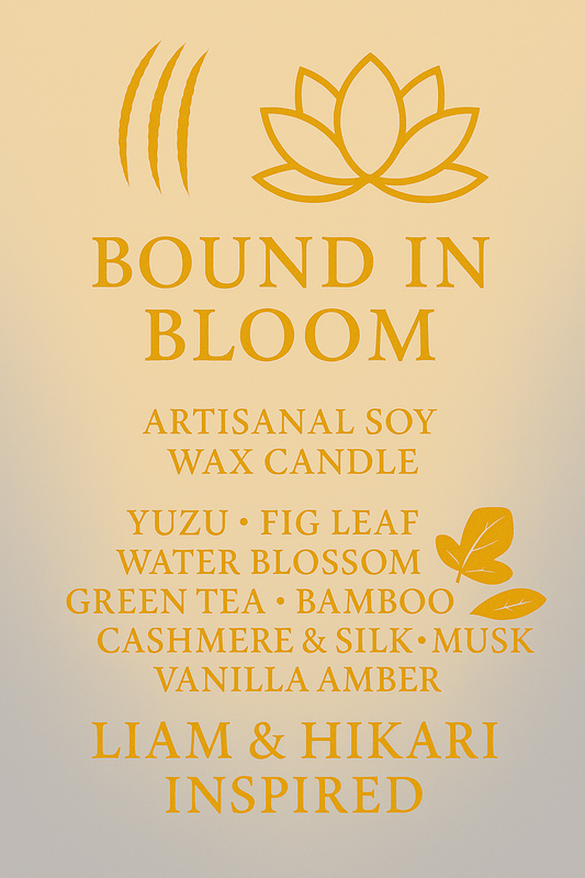 Bougie "Bound In Bloom" Liam Dunbar et Hikari Zhang - Livraison
