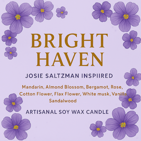 Bougie "Bright Haven" Josie Saltzman - Livraison