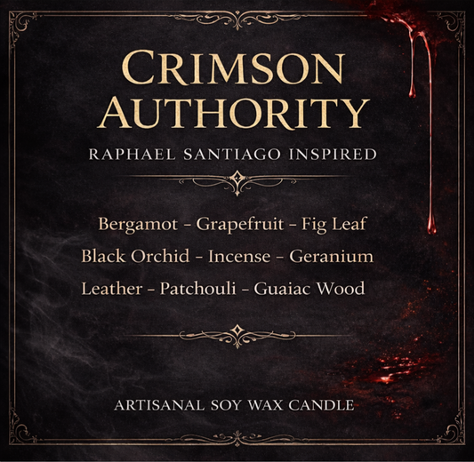 Bougie Crimson Authority - Raphael Santiago - Livraison à domicile