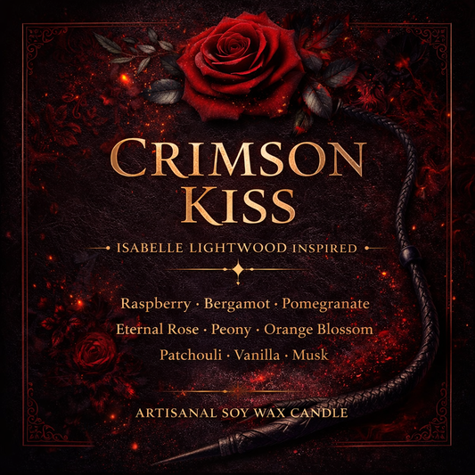 Bougie du mois "Crimson Kiss" Isabelle Lightwood