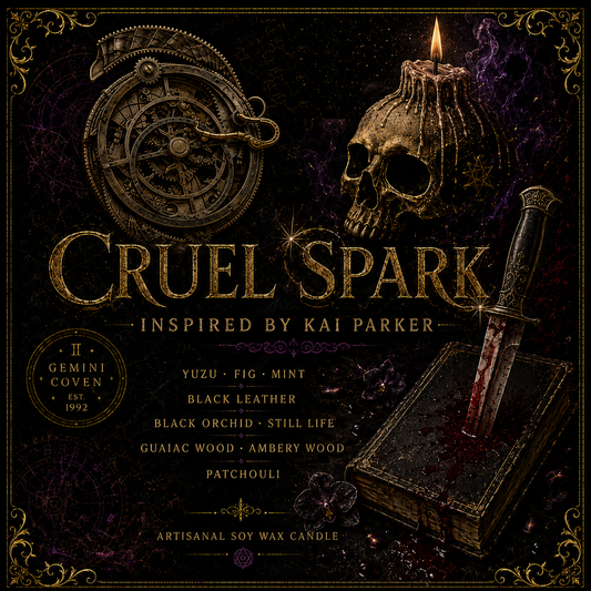 Bougie "Cruel Spark" Kai Parker - Livraison