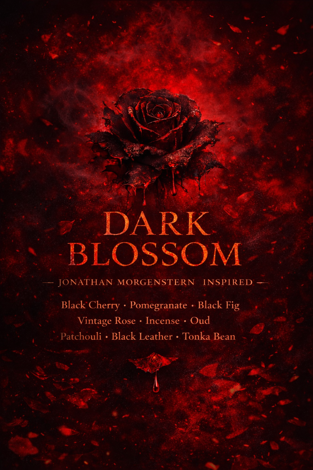 Bougie Dark Blossom - Jonathan Morgenstern - Livraison à domicile