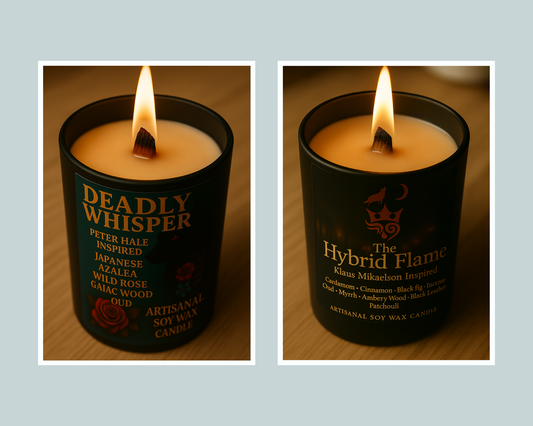 Pack Duo Bougies "Deadly Whisper x The Hybrid Flame" - Livraison